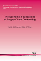 The Economic Foundations of Supply Chain Contracting