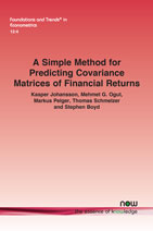 A Simple Method for Predicting Covariance Matrices of Financial Returns