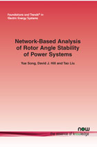 Network-Based Analysis of Rotor Angle Stability of Power Systems