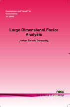 Large Dimensional Factor Analysis