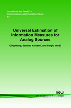 Universal Estimation of Information Measures for Analog Sources