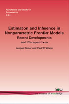Estimation and Inference in Nonparametric Frontier Models: Recent Developments and Perspectives