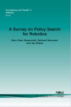 A Survey on Policy Search for Robotics