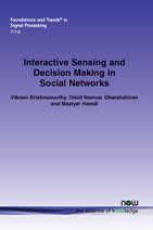 Interactive Sensing and Decision Making in Social Networks