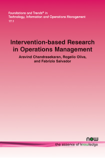 Intervention-based Research in Operations Management