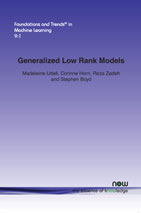Generalized Low Rank Models