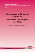 Operations in Financial Services: Processes, Technologies, and Risks