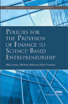 Policies for the Provision of Finance to Science-based Entrepreneurship