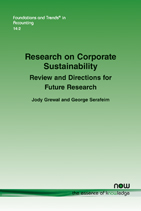 Research on Corporate Sustainability: Review and Directions for Future Research