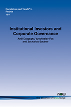 Institutional Investors and Corporate Governance