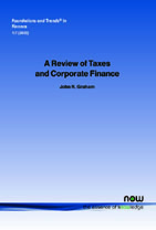 A Review of Taxes and Corporate Finance